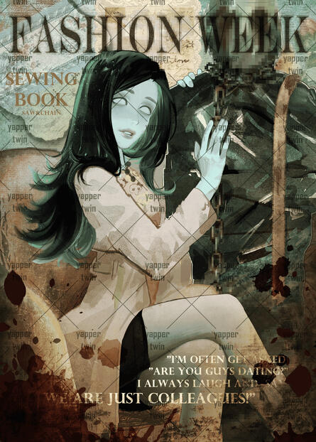 Halfbody, medium background